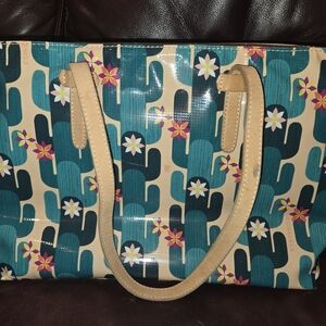 Consuela Cactus Print Tote Bag.
